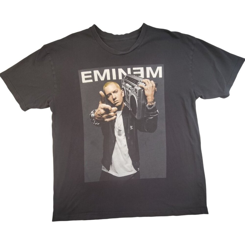 Eminem Men's Black Band T-shirt Size 2x
